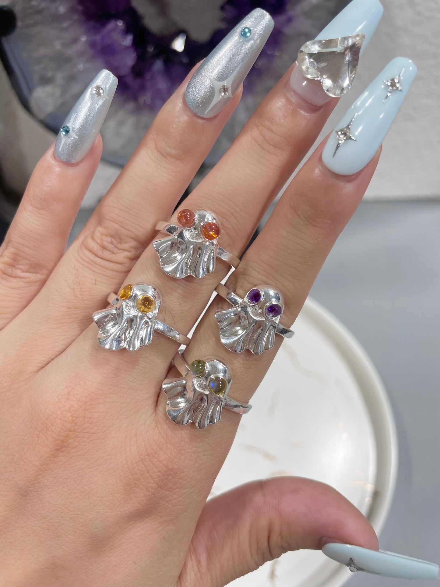 S925 ghost ring (Adjustable)