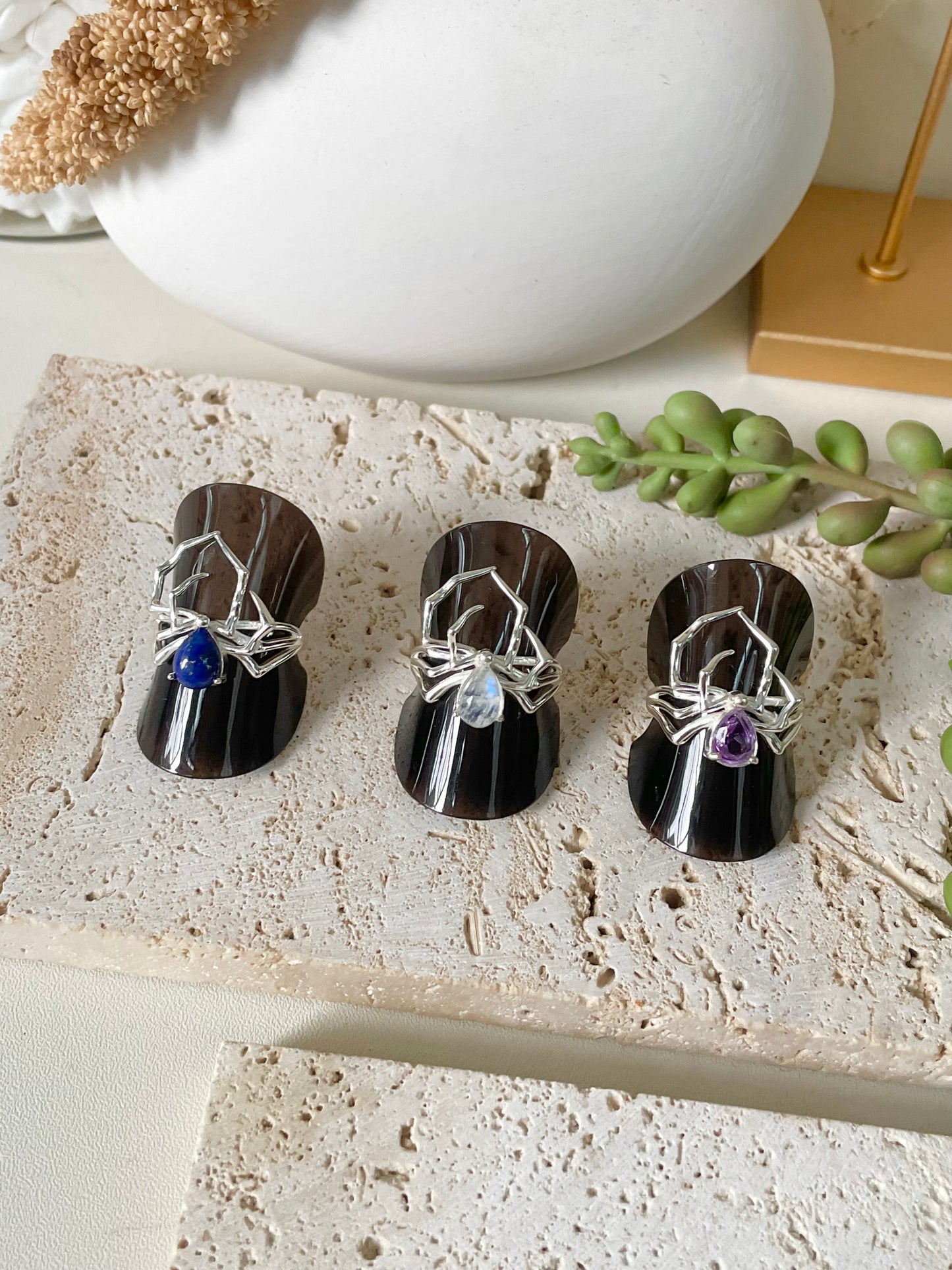 S925 spider ring(Adjustable)