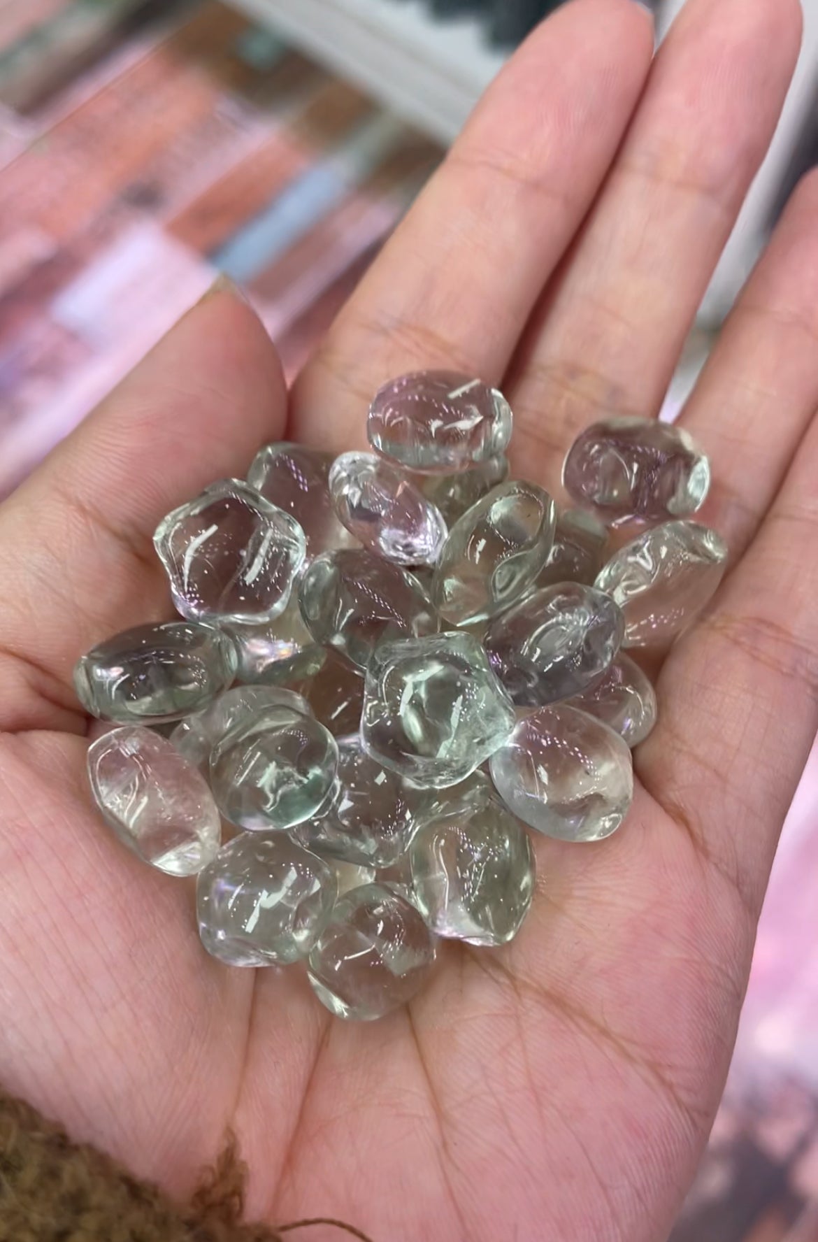 green quartz star (without hole)