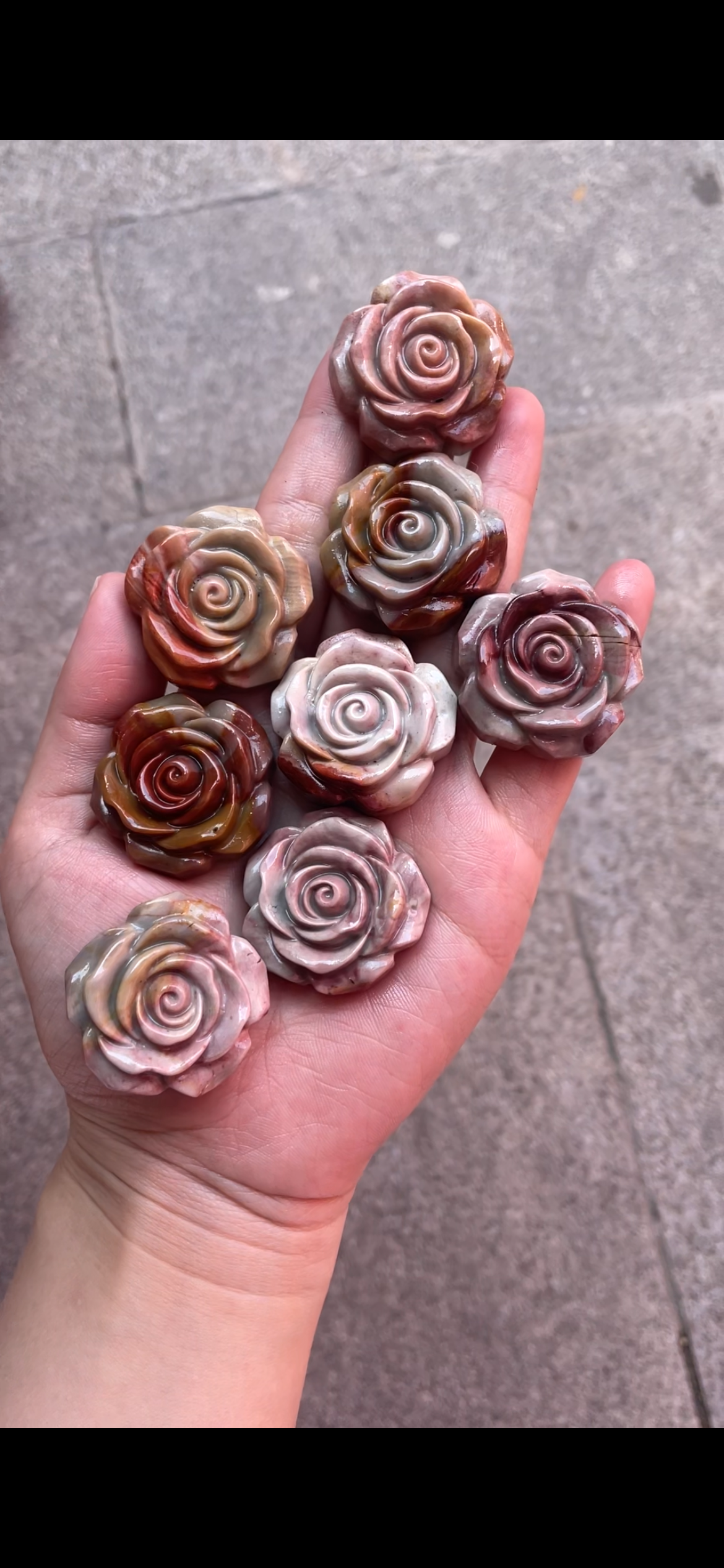Alashan agate Rose