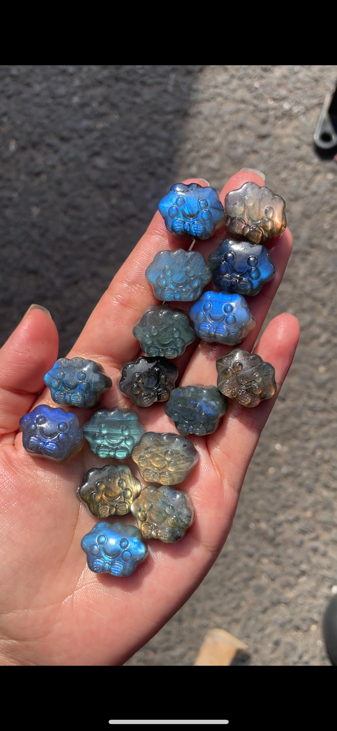 Labradorite cloud