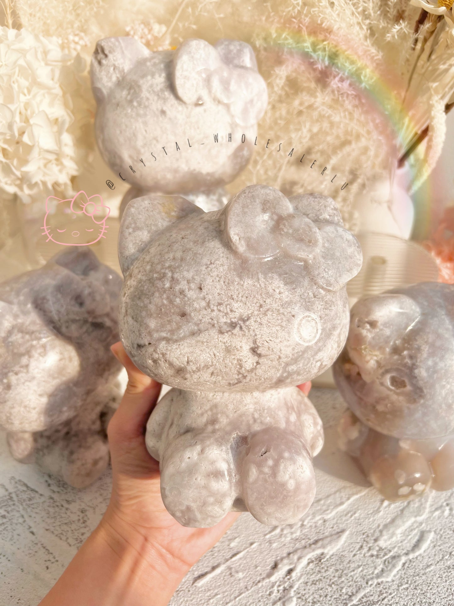 flower agate HelloKitty