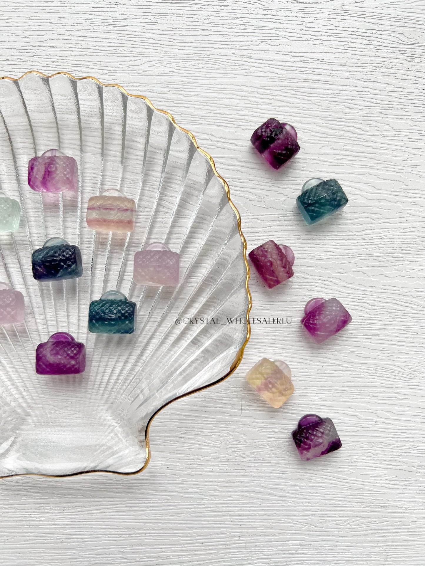 mini fluorite bag