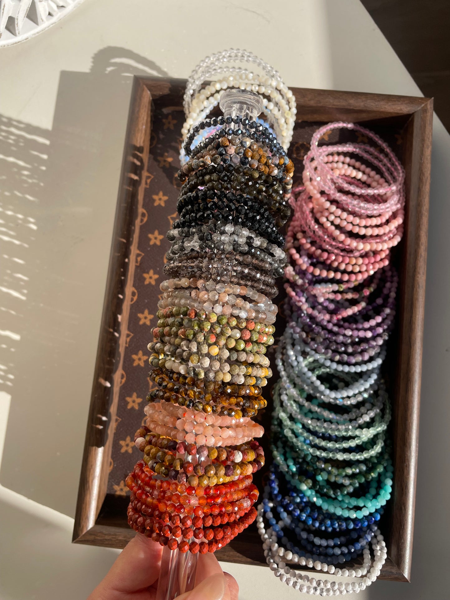 faceted bracelet