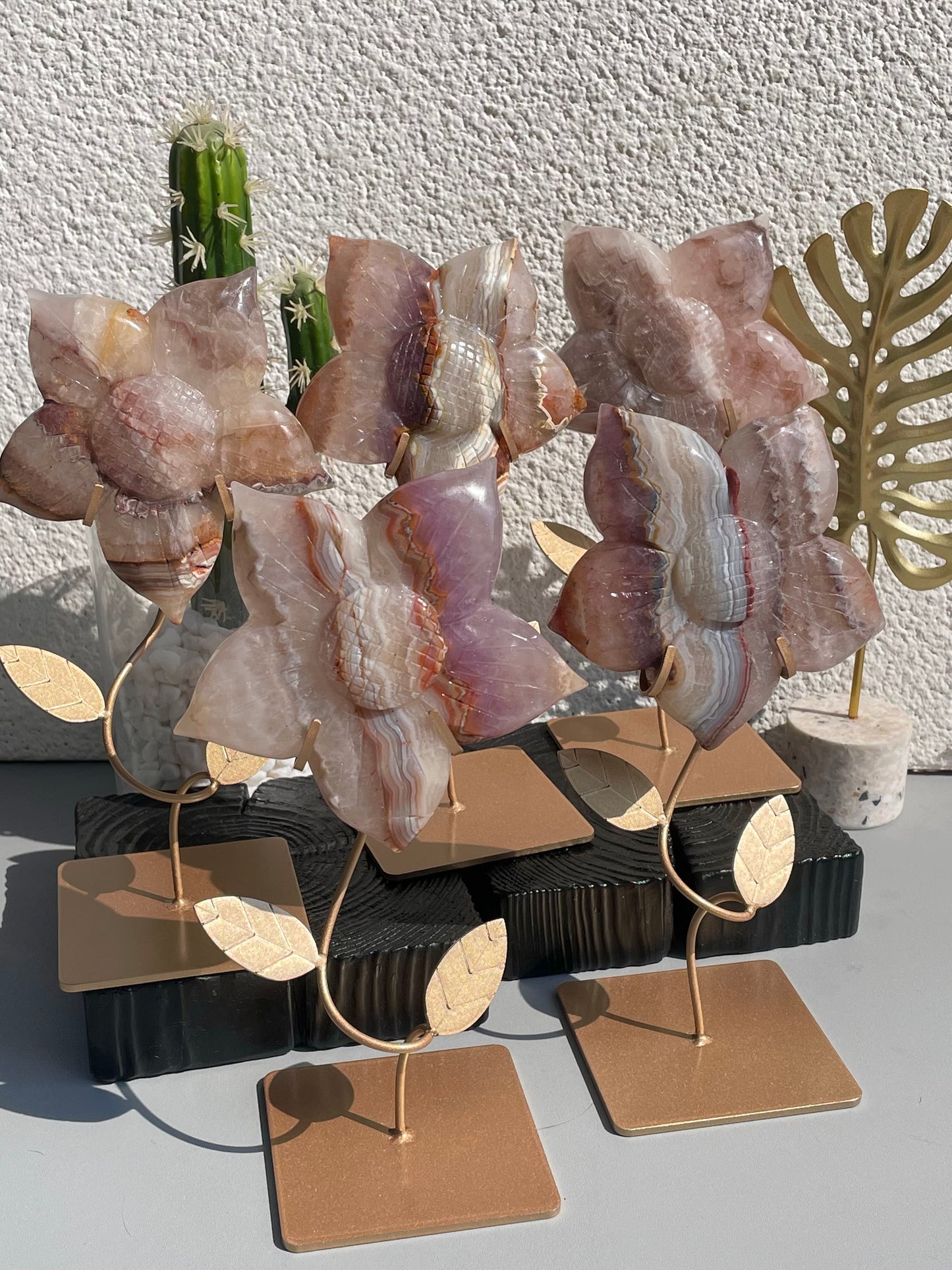 amethyst agate flowers