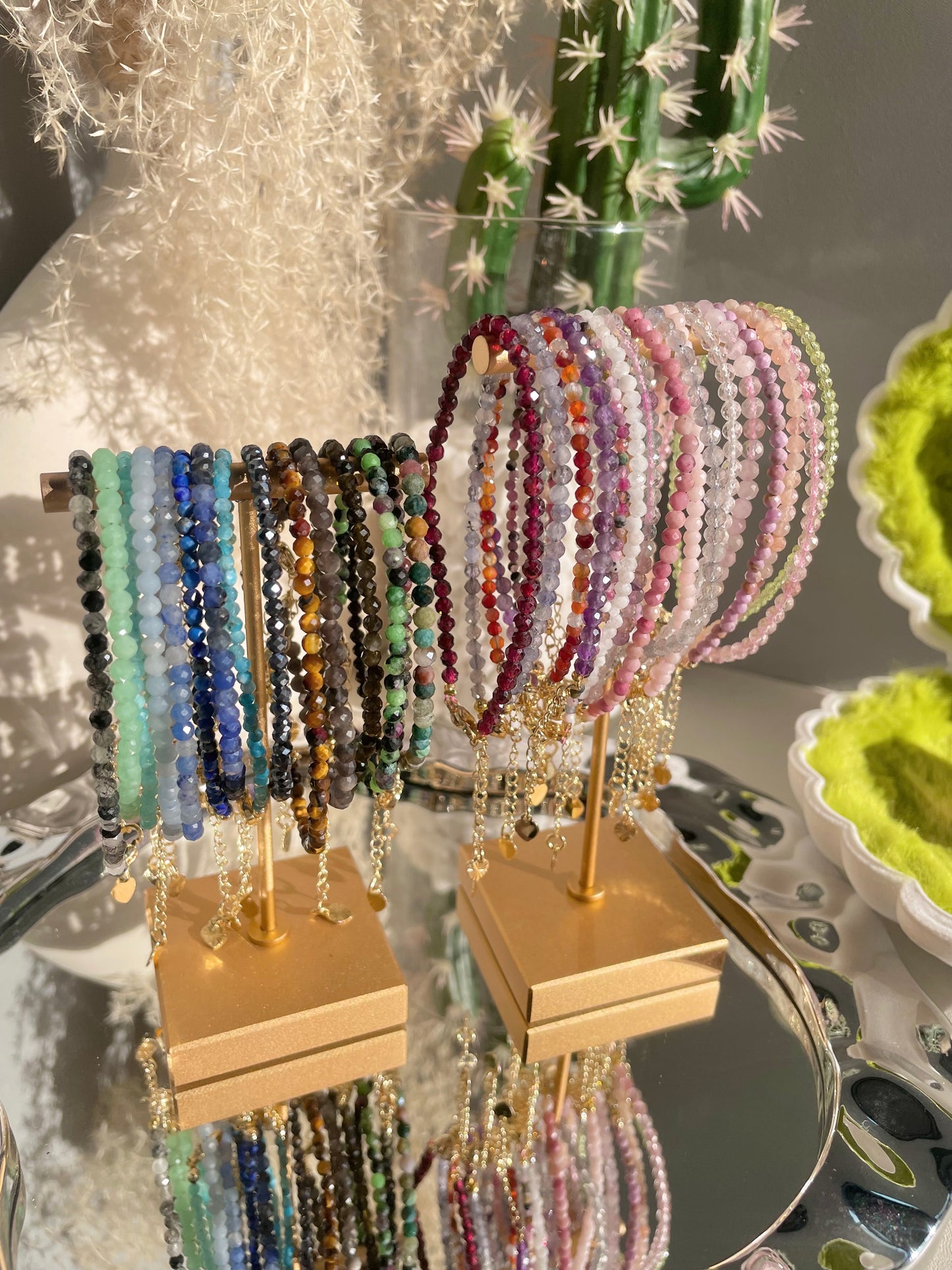 Faceted Bracelets
