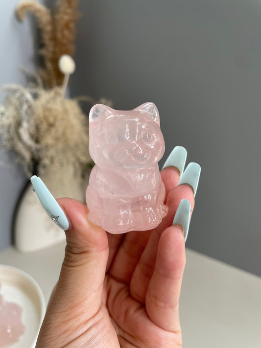 Rose quartz Kitty