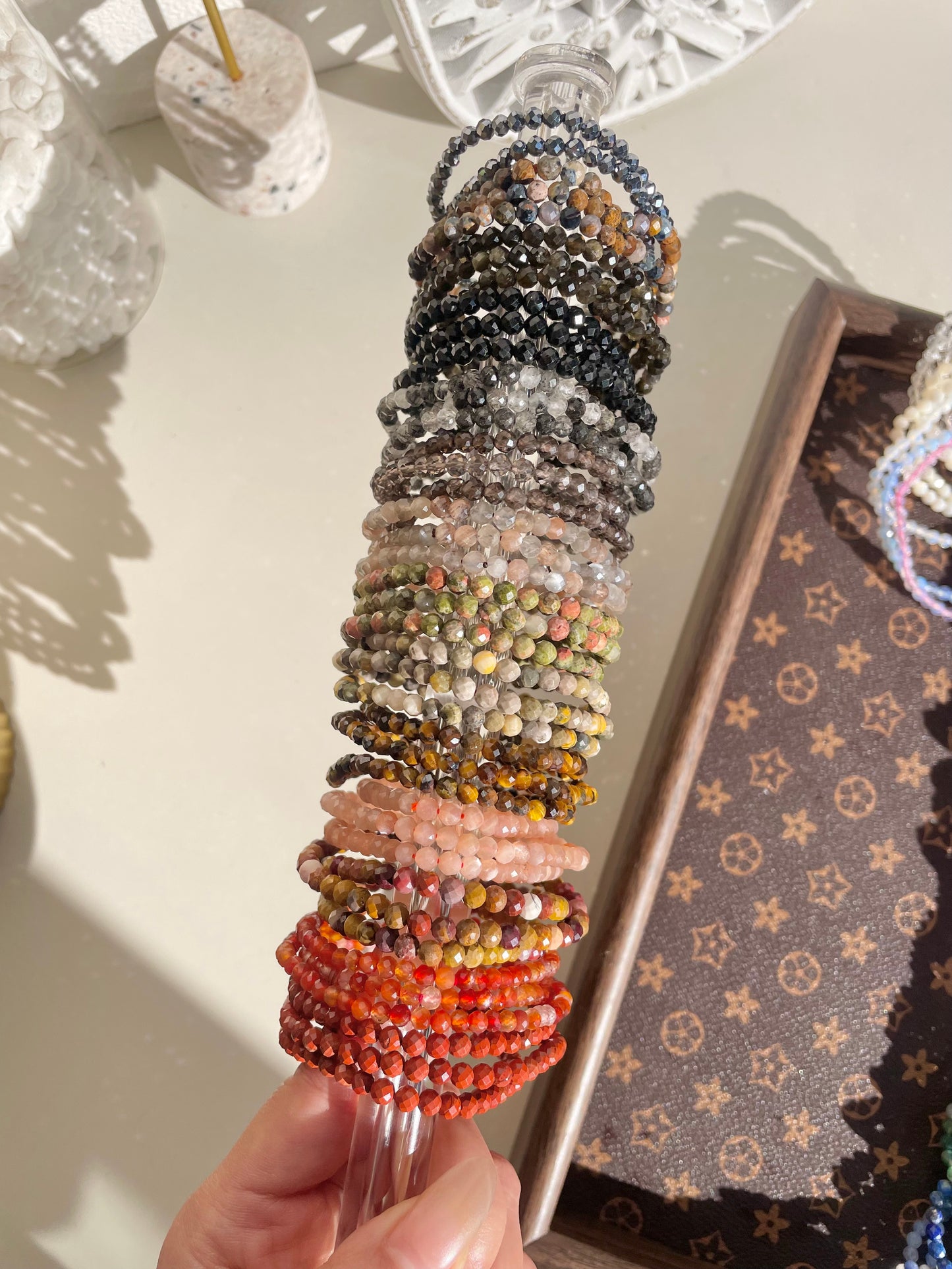 faceted bracelet