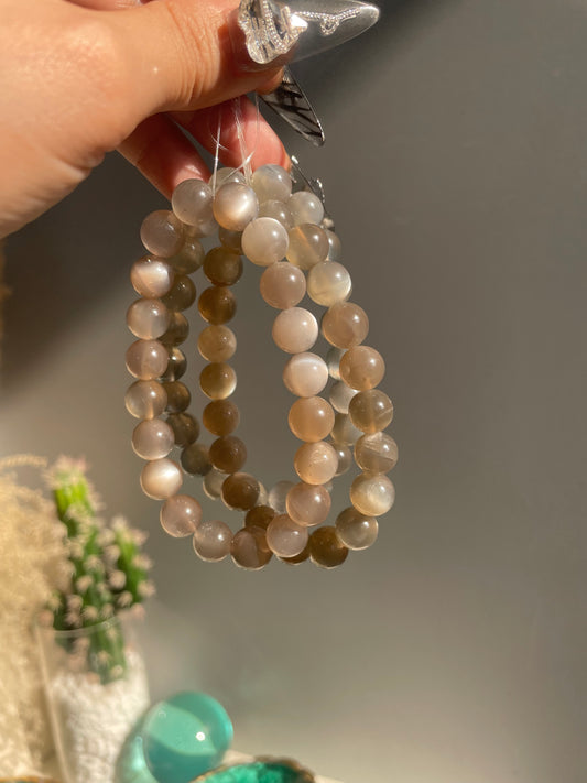 BLACK Moonstone Bracelet