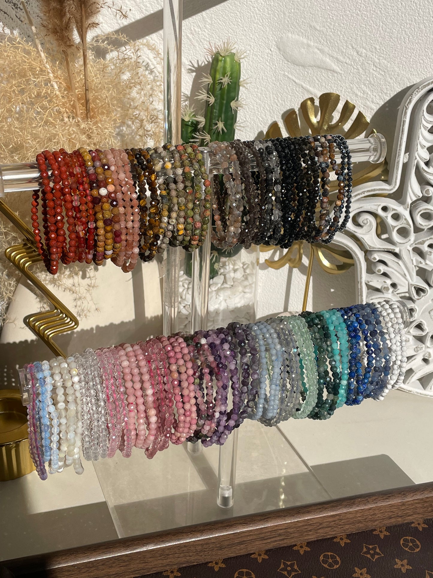 faceted bracelet