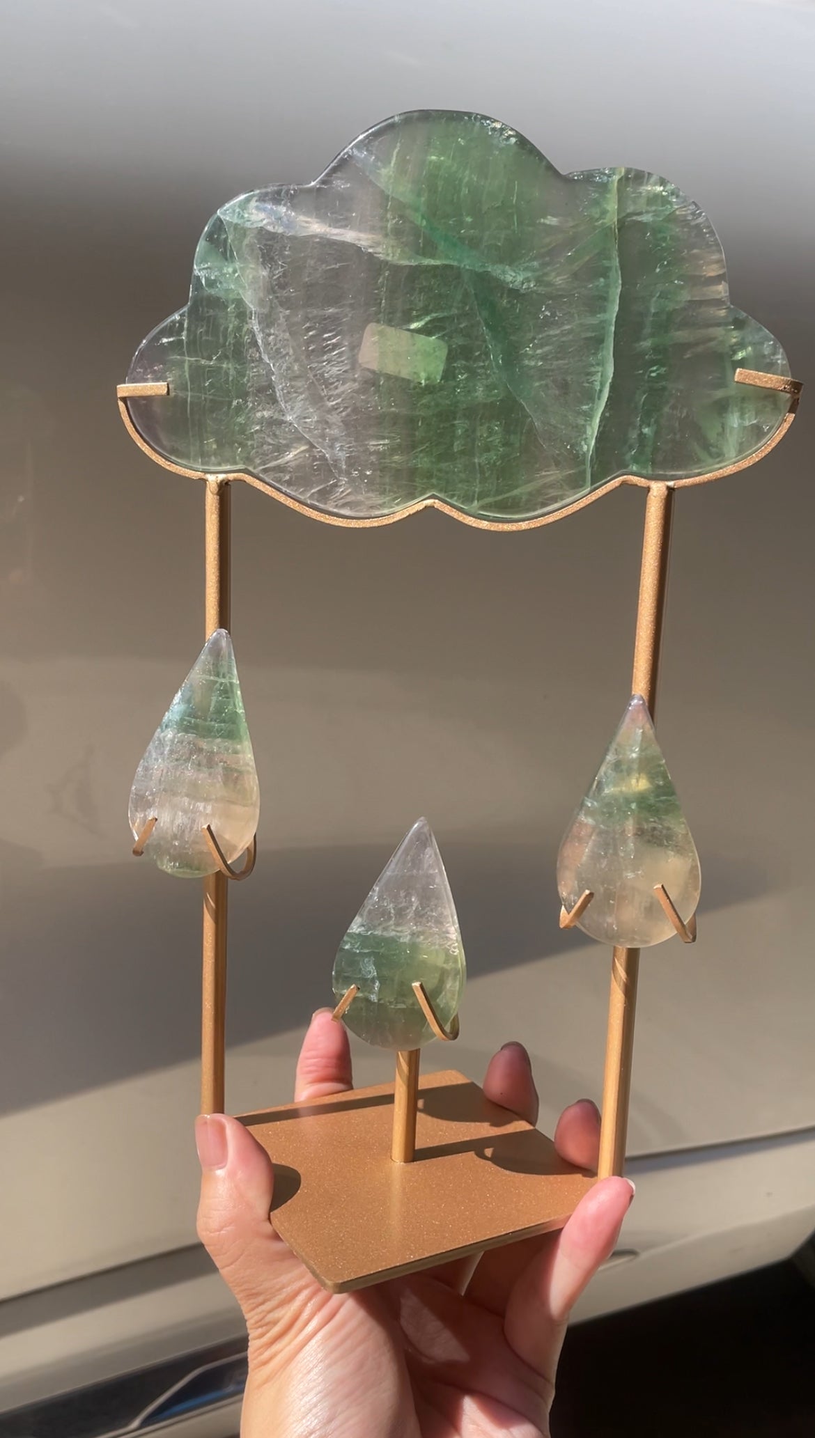 Fluorite clouds