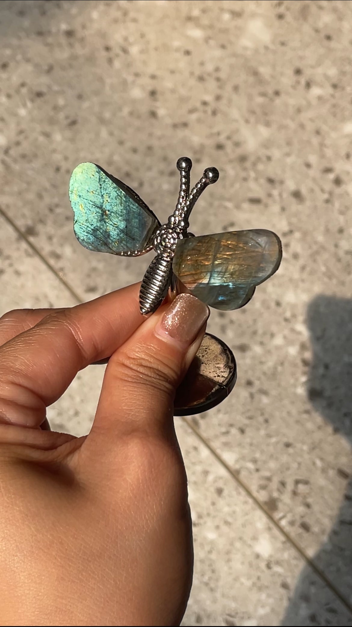 Labradorite dragonfly