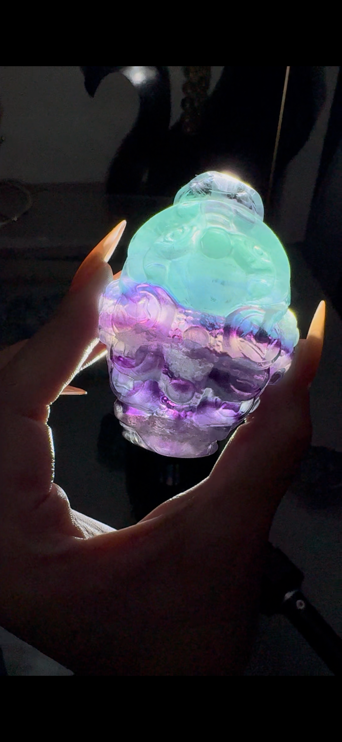 Fluorite Money frog