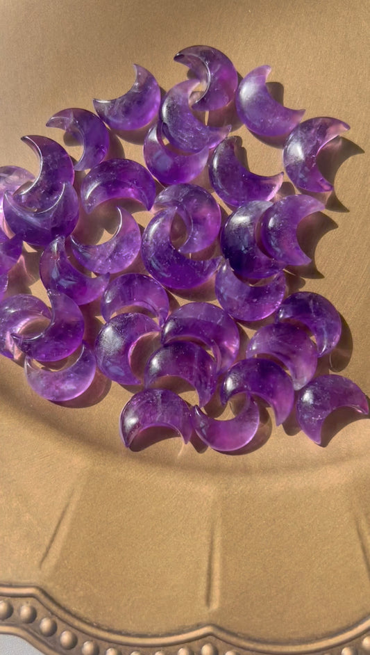 amethyst mini moon