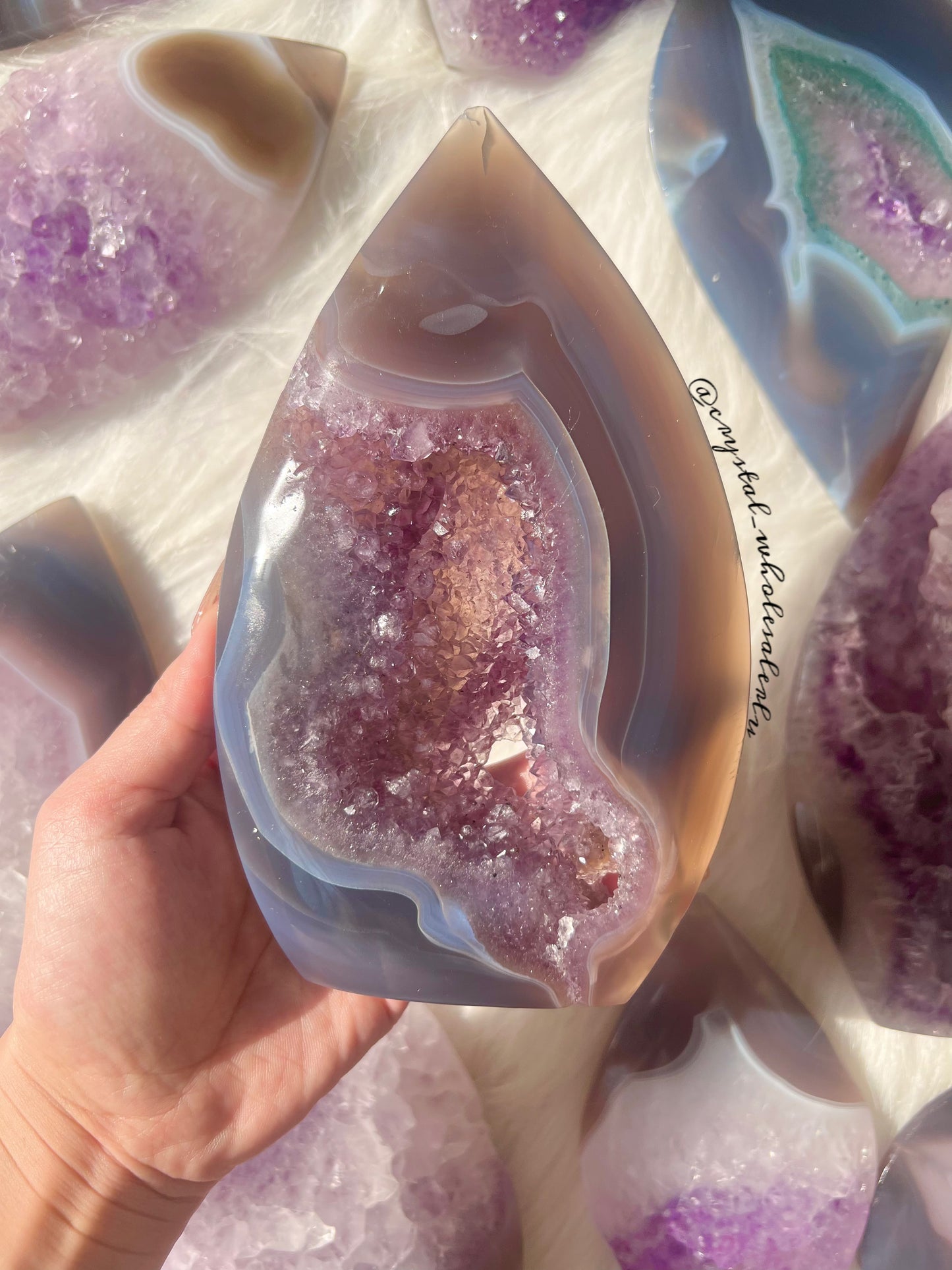 Druzy Agate freefrom