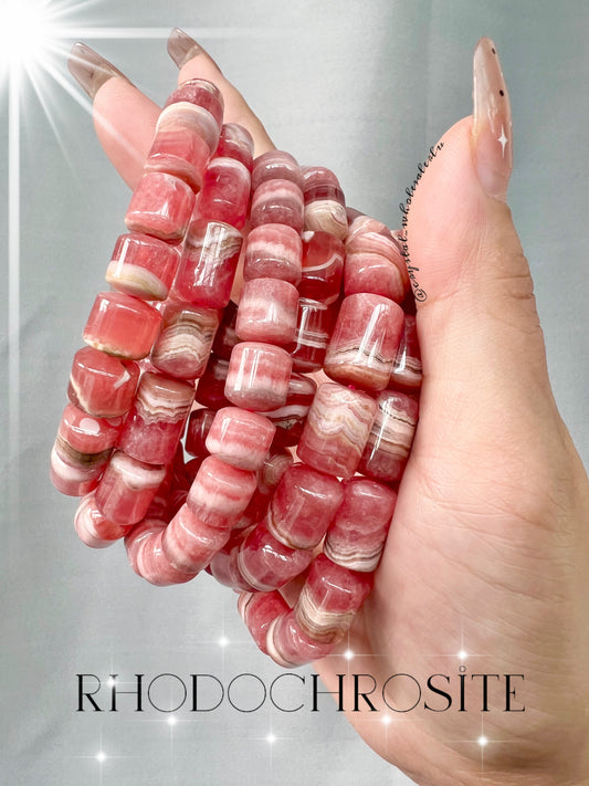 rhodochrosite bracelets