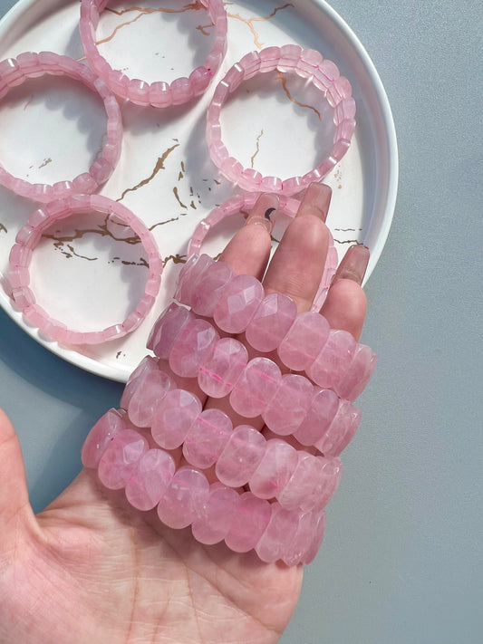 rose quartz bracelet
