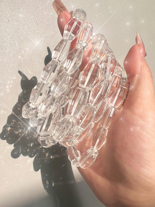 HQ clear quartz bracelet