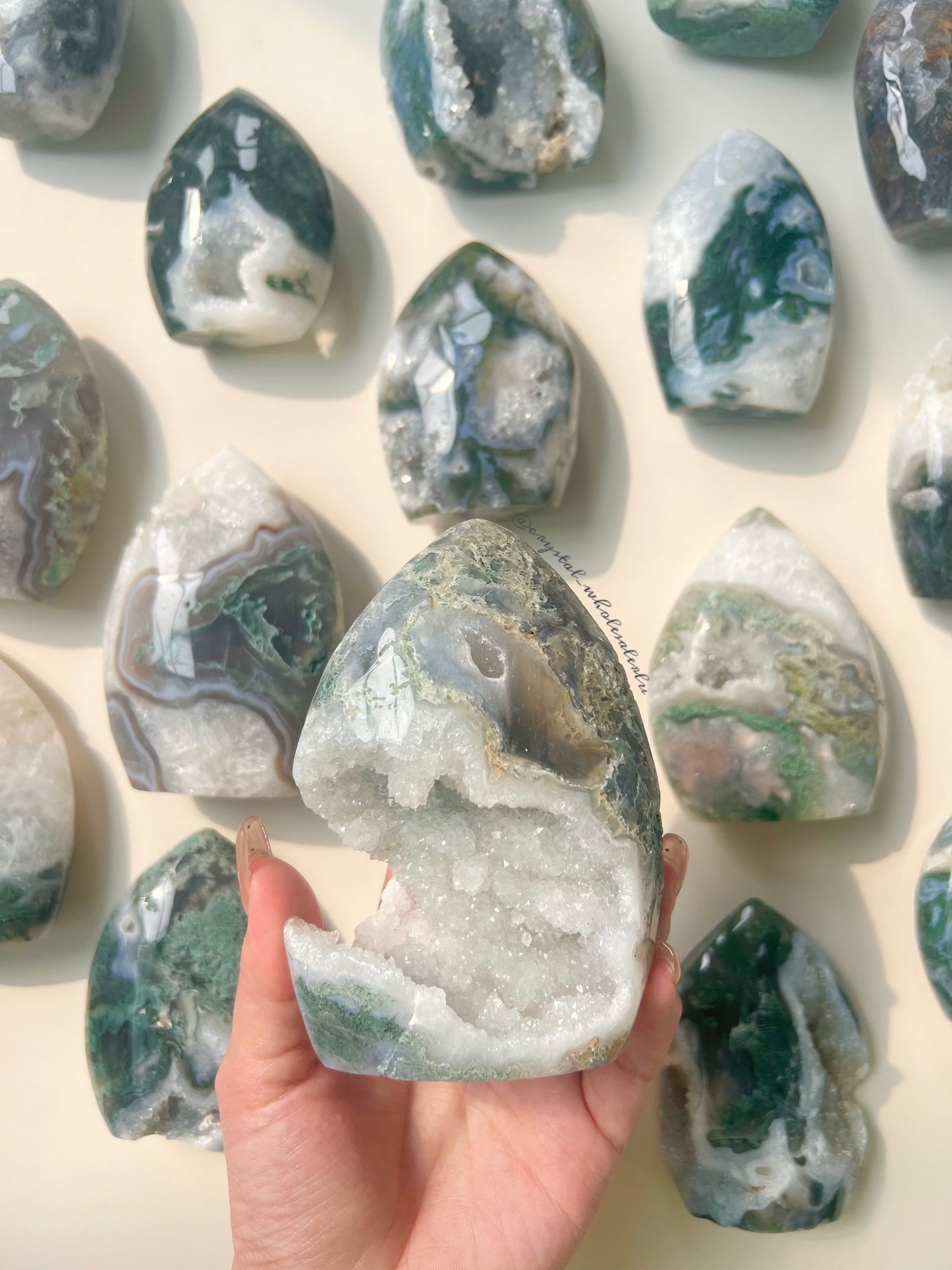 Moss Agate freefrom