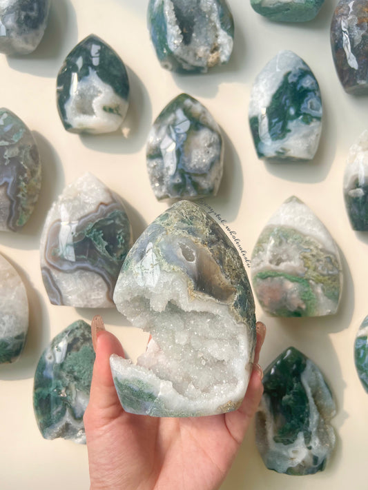 Moss Agate freefrom