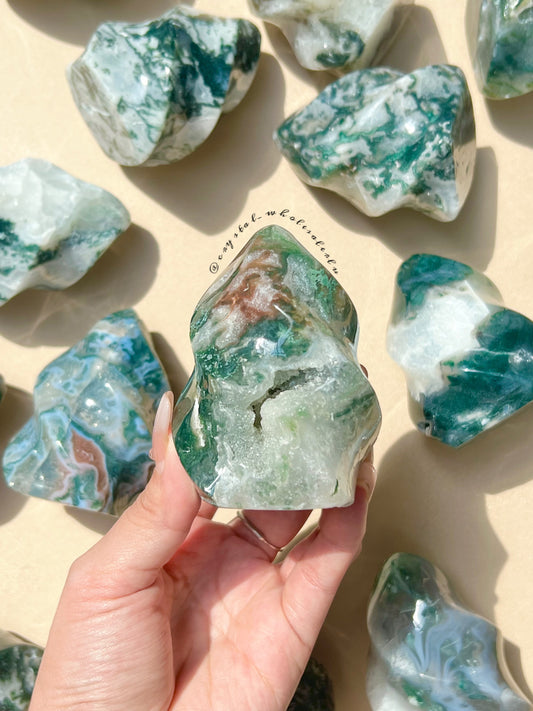 Moss Agate flame