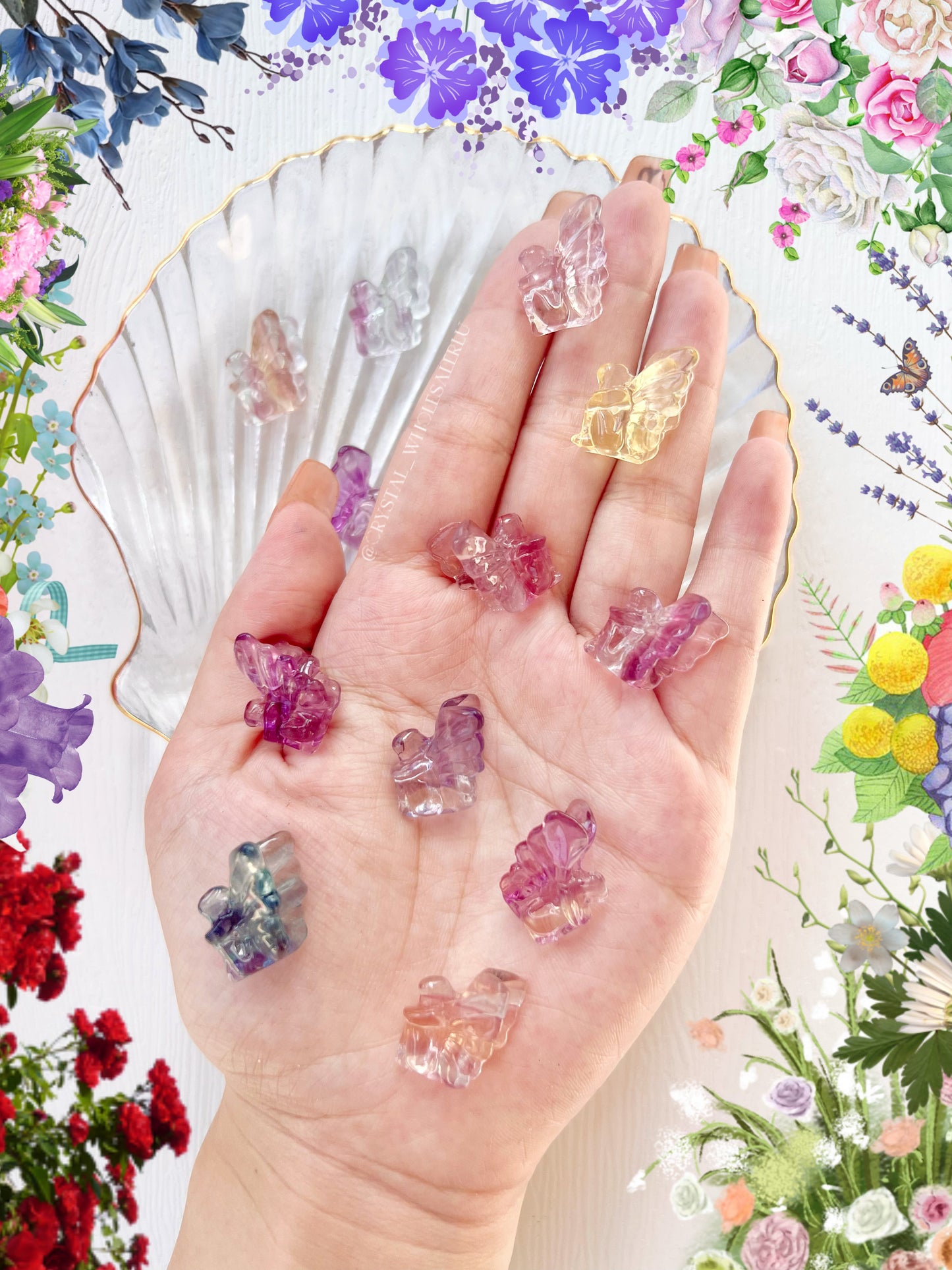 Mini fluorite fairy