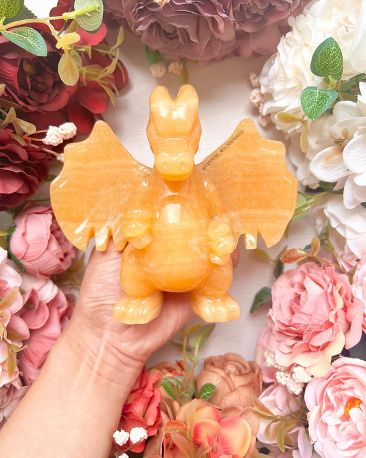 Orange calcite Pokémon