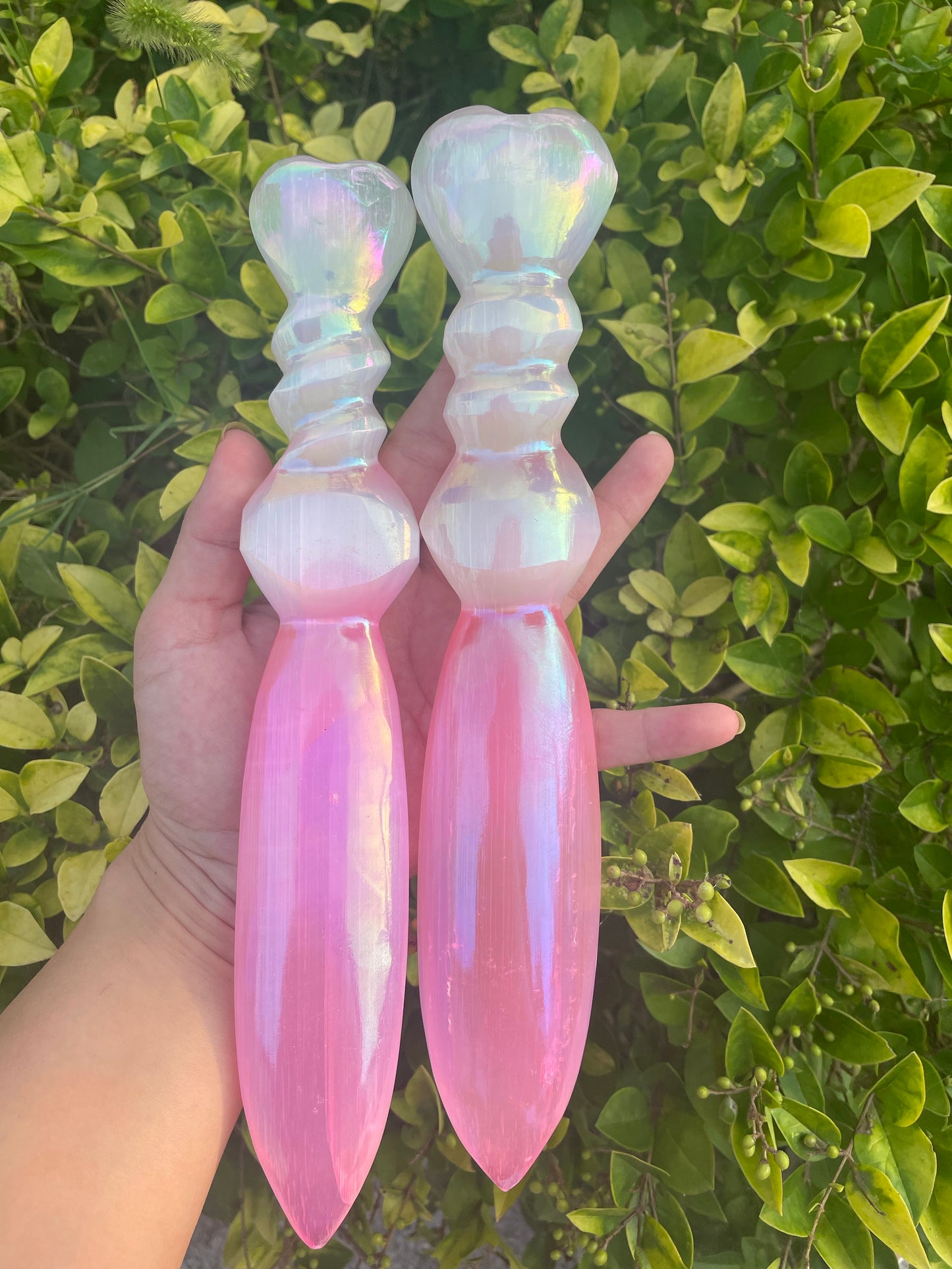 aura selenite knife