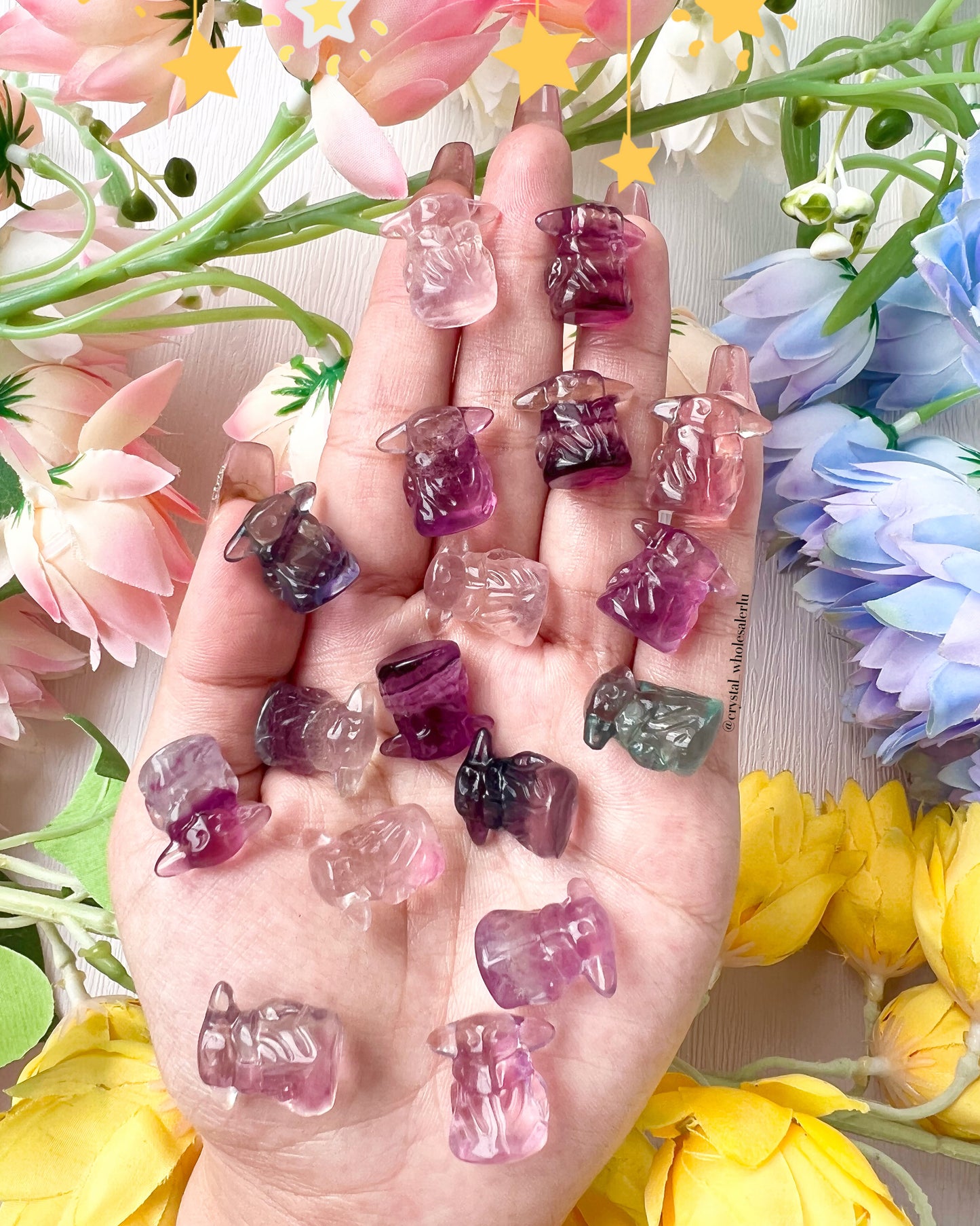 fluorite mini Yoda