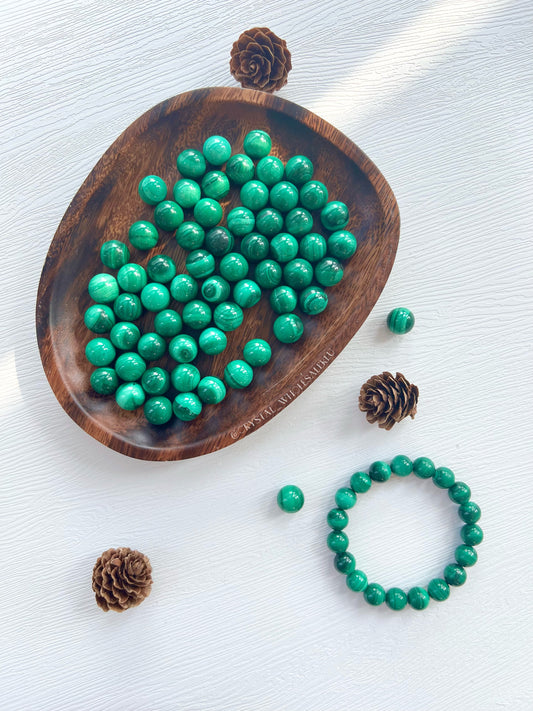 malachite mini sphere 1.2CM