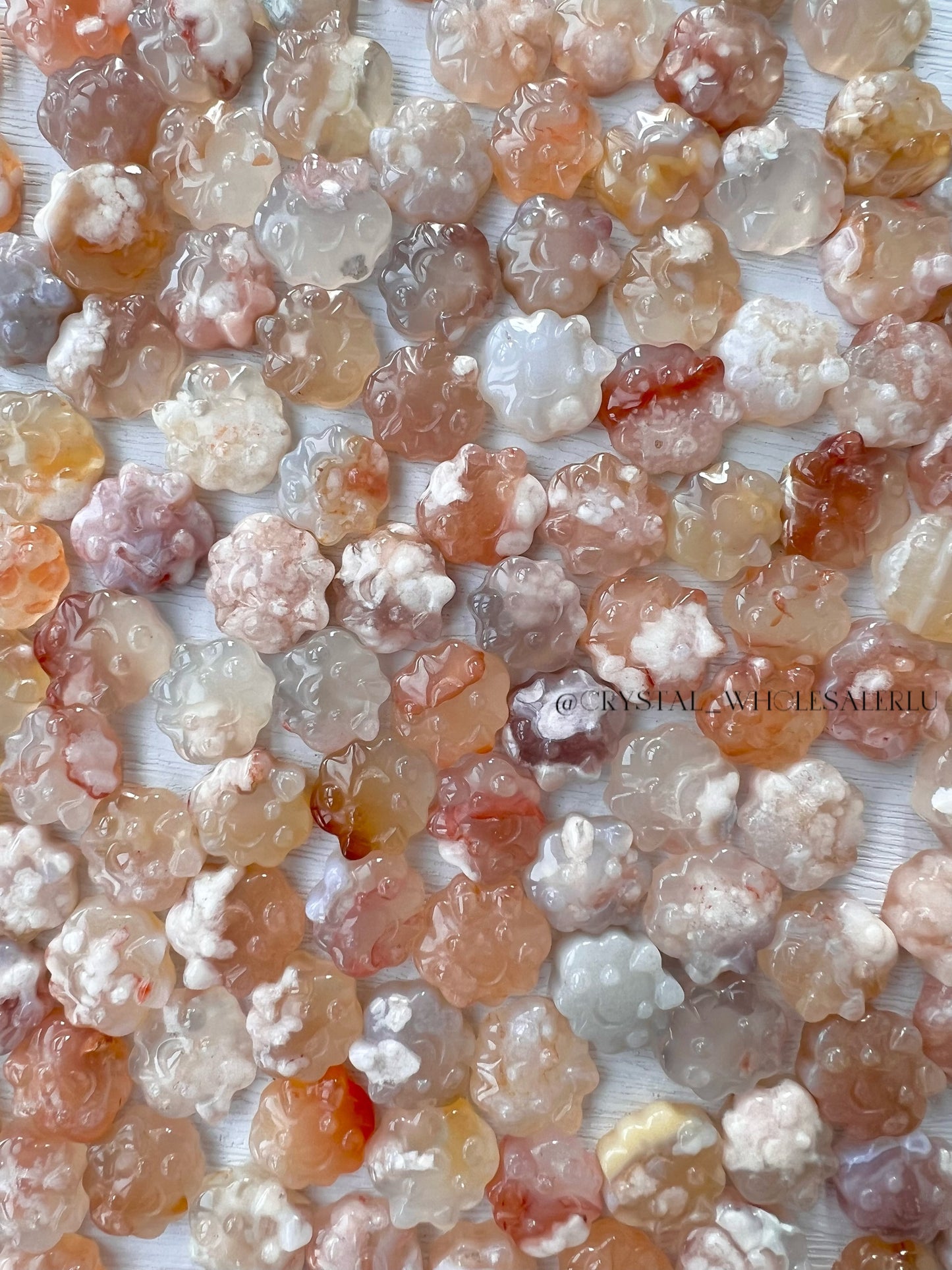 flower agate cloud smile