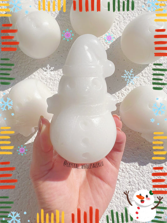 white jade Snowman （big）