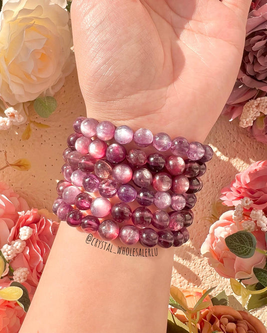 gem lepidolite bracelet