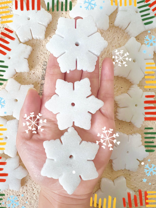 white jade snowflake