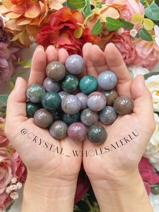 Ocean Jasper sphere