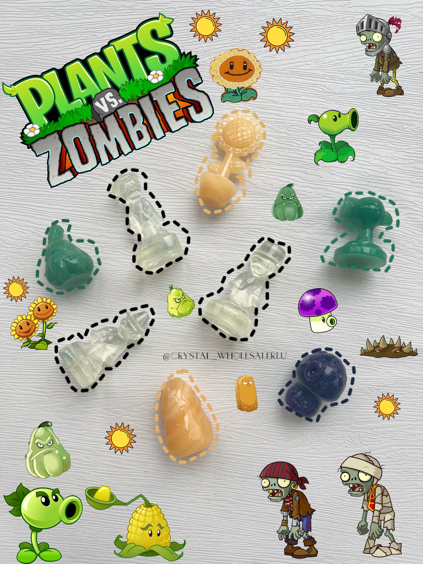 Plants vs. Zombies（set 8pcs）